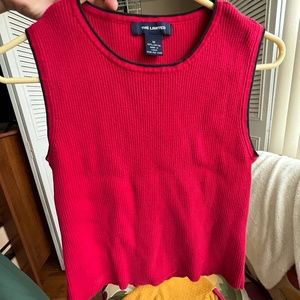 Women's Ribbed Sleeveless Sweater